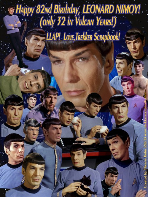 Nimoy 82 B-Day 2013