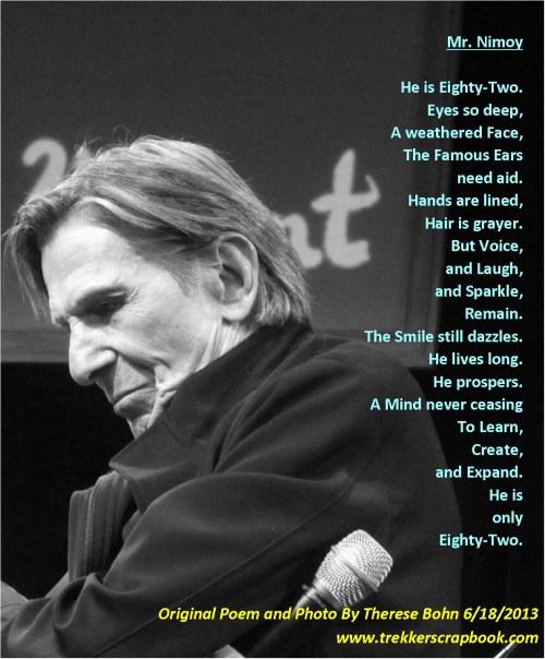 Mr Nimoy poem