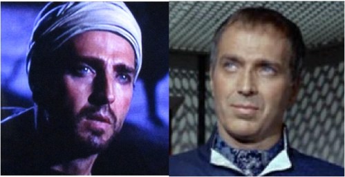 John Crawford as Alexander and Commissioner Ferris. 