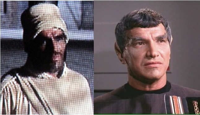 Mark Lenard as Balthazaar and Sarek.