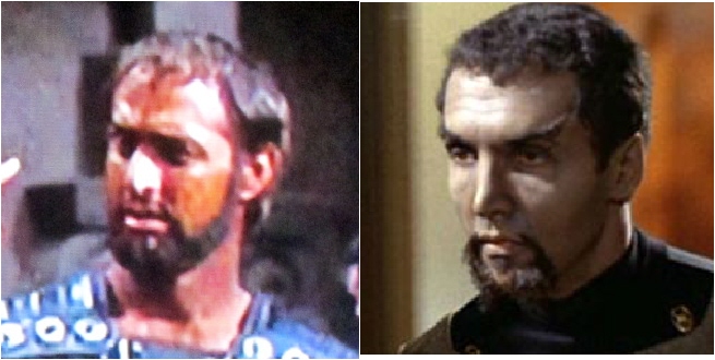 Victor Ludin as Centurion and Klingon Lieutenant.