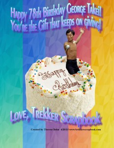 George 78th Birthday