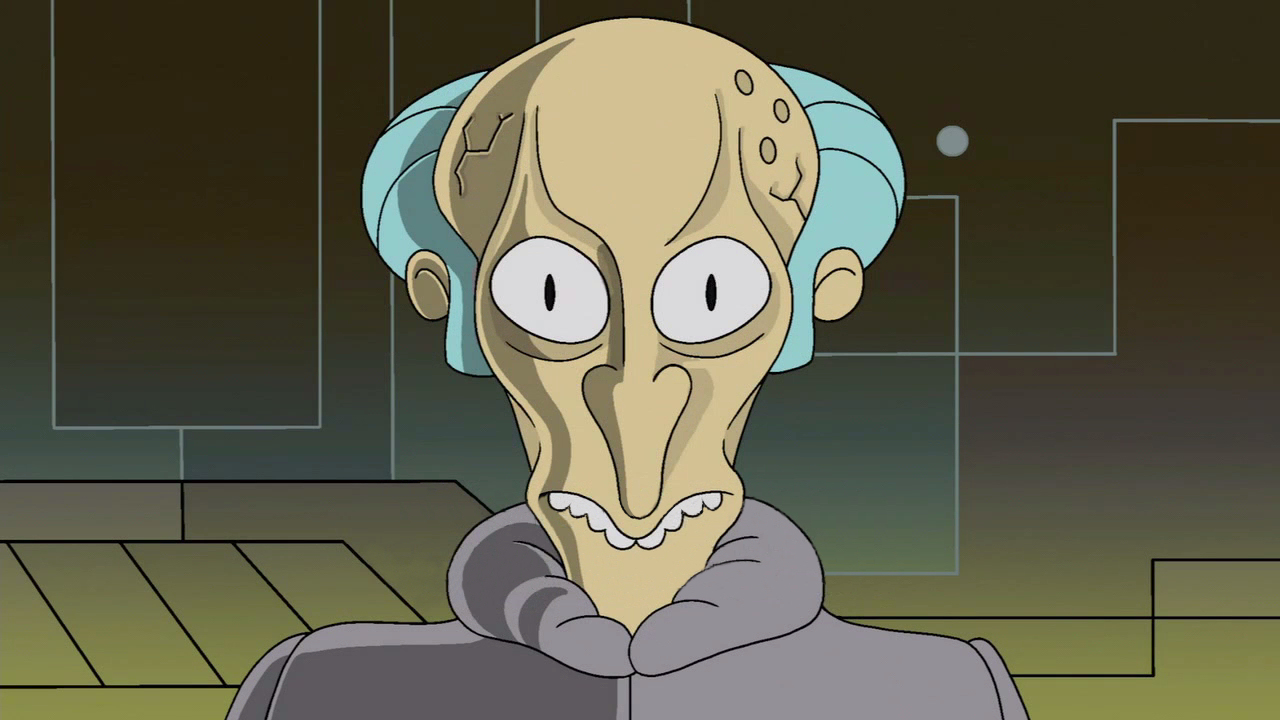 The Simpsons The Man Who Came To Be Dinner Star Trek end credits Mr Burns Balok