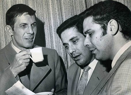 February 14 1970. Leonard Nimoy in Vancouver for the Variety Cub telethon. Bill Cunningham / The Province [PNG Merlin Archive]