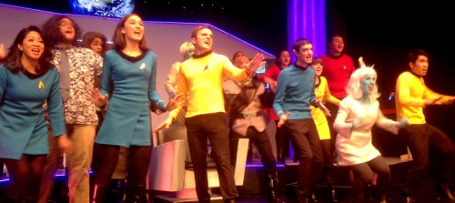 To boldly go cast