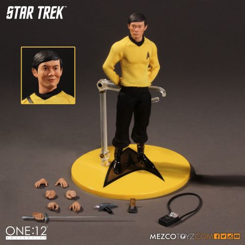 Mezco One 12 Collective Star Trek Sulu action figure