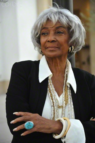 18 Sep 2010, Calabasas, California, USA --- Actress Nichelle Nichols photographed outdoors in Calabasas. --- Image by © Frank Trapper/Corbis